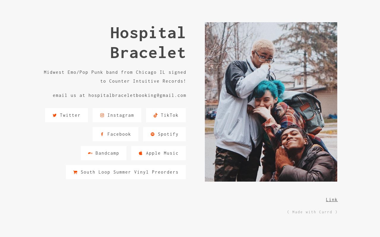 Hospital Bracelet Links